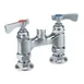 Krowne 15-4XXL Royal Series Low Lead Deck Mount Faucet Base w/ 4" Centers, Without Spout 1 image