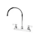 Krowne 15-502L Royal Series Low Lead Deck Mount Faucet w/ 8" Centers, 8.5" Gooseneck Spout 1 image