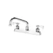 Krowne 15-506L Royal Series Low Lead Deck Mount Faucet w/ 8" Centers, 6" Swing Spout 1 image