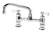 Krowne 15-808L Royal Series Low Lead Deck Mount Faucet w/ 8" Centers, 8" Swing Spout 1 image