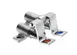 Krowne 16-120L Krowne Royal Series Double Pedal Foot Valve, 4-1/2" Hole Centers 1 image