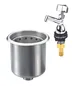 Krowne 16-149 Dipper Well, with Faucet, Low Lead Compliant 1 image