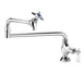 Krowne 16-163L Krowne Royal Series Pot Filler Faucet, Single-Deck Mount 1 image