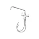 Krowne 16-312L Krowne Royal Series Double Pantry Faucet, Deck Mount, 12" Spout 1 image