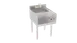 Krowne 18-18BD Silver Series Blender Dump Sink, 18" W X 22.5" D 1 image