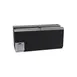 Krowne BC72-BG 72" Flat Top Bottle Cooler w/ 2 Sliding Lids, 4 Divider Racks, Black 1 image