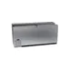 Krowne BC72-SS 72" Stainless Steel Flat Top Bottle Cooler w/ 2 Sliding Lids, 4 Divider Racks 1 image