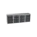 Krowne BR96 96" 4 Section Back Bar Cooler with Solid Door 1 image