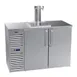 Krowne DB52 52" Draft Beer Cooler w/ 2 Kegs, 1 Dual-Tap Tower, Two-Section 1 image