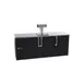 Krowne DB84 84" W x 25" D Black Keg Cooler, 4‑Tap Tower, 4‑Keg Capacity, 30‑40°F, 115V 1/3 HP 1 image