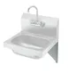 Krowne H-110 Side Support Brackets, Stainless Steel, For Wall Mount Hand Sinks 1 image