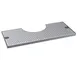 Krowne KDT-10X21S Drip Tray, 21"W X 10"D, with Notch To Sit Flush with Tower 1 image