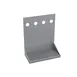 Krowne KHT-12S Hanging Tray – 12" OA Length Brushed Stainless Steel, Fits Four Faucet Wall Towers 1 image