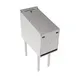 Krowne KR-206 Locking Cover for KR24-ML12 Bar Speed Rail, Double Style, 12" Width Side - Individual 1 image
