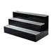 Krowne KR-3T36-L 36" Three Tier Royal Series Lighted Countertop Liquor Display, 27 Bottles 1 image