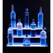 Krowne KR-3T48-R 48" Three Tier Royal Series Lighted Countertop Liquor Display, 36 Bottles 3 image