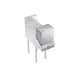 Krowne KR-DC12 Locking Cover for Double Speedrail, 12" Stainless Steel, Double Style 1 image