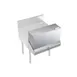 Krowne KR-DC26 Locking Cover for Double Speedrail, 26" Width, Stainless Steel, Fits 25"-30" 1 image