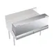 Krowne KR-DC46 Locking Cover For Double Speedrail, 46" Width, 43"-47" Stainless Steel Double Style 1 image