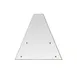 Krowne KR-DR45R Royal Series Corner Filler Grid, 45° Rear Inside Angle, Joins Drink Rails in Corners 1 image