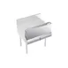 Krowne KR-SC30 Speed Rail Locking Cover, Single, 30" Width, 25"-30" Range, Stainless Steel 1 image