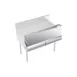 Krowne KR-SC38 Speed Rail Locking Cover, Single, 38" Width, 37"-42" Range, Stainless Steel 1 image