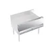 Krowne KR-SC42 Royal Series Speed Rail Locking Cover, Single, 42" Width 37"-42", Stainless Steel 1 image