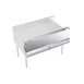 Krowne KR-SC48 Royal Series Speed Rail Locking Cover, Single, 48" Stainless Steel 1 image