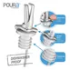 Krowne KR-SP12 Poura Speed Liquor Pourer, Silver Chrome Plated, Free Flow, No Collar - 1/Pack 1 image