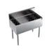 Krowne KR19-36-10 36" Underbar Ice Bin/Cocktail Unit w/ 110 lbs., 10-Circuit Cold Plate 1 image