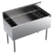 Krowne KR19-42DP-10 42" Underbar Ice Bin/Cocktail Unit w/ 170 lbs. Ice, 10-Circuit Cold Plate 1 image