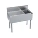 Krowne KR19-M36L 36" Bottle Well Bin Underbar Ice Bin/Cocktail Station w/ 74-lbs. Ice 1 image