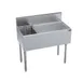 Krowne KR19-M36R 36" Bottle Well Bin Underbar Ice Bin/Cocktail Station w/ 74 lb Ice Bin 1 image