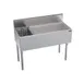 Krowne KR19-M42R-10 42" Bottle Well Bin Underbar Ice Bin/Cocktail Station w/ 92 lb Ice Bin 1 image