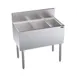Krowne KR19-MS32L Bottle Well Bin Underbar Ice Bin/Cocktail Station  w/ 92 lb Ice Bin 1 image