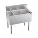 Krowne KR19-MS32R Bottle Well Bin Underbar Ice Bin/Cocktail Station  w/ 92 lb Ice Bin 1 image