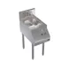 Krowne KR24-14BD Stainless Steel Underbar Blender Station, 14"W x 24"D 1 image