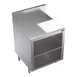Krowne KR24-GSB4 24" Underbar Glass Rack Storage Unit w/ Flat Top, 2-Rack Capacity, Open Base 1 image