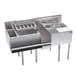 Krowne KR24-MX54-7 54" Blender Station Underbar Ice Bin/Cocktail Station w/ 7 Circuit - 69 lbs / Center 1 image