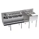 Krowne KR24-MX68B-10 68" Blender Station Underbar Ice Bin/Cocktail Station w/ 10 Circuit - 92 lbs 1 image