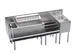 Krowne KR24-S74-10 74"W Insulated Pass-Thru Underbar Ice Bin / Cocktail Station w/ Cold Plate 1 image