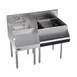 Krowne KR24-W42R-10 42" Blender Station Underbar Ice Bin/Cocktail Station w/ 10 Circuit - 74 lbs / Right 1 image