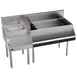 Krowne KR24-W54R-10 54" Blender Station Underbar Ice Bin/Cocktail Station w/ 10 Circuit - 110 lbs / Right 1 image