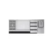 Krowne KR24-W60E-10 60" Blender Station Underbar Ice Bin/Cocktail Station w/ 10 Circuit - 92 lbs 3 image