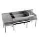 Krowne KR24-W72B-10 72" Blender Station Underbar Ice Bin/Cocktail Station w/ 10 Circuit - 110 lbs 1 image