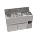Krowne MW48R 48" Blender Station Underbar Ice Bin/Cocktail Station - w/Low-Profile Refrigerated Base 1 image