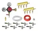 Krowne NITROKIT8 Nitro Beer Kit for 8‑Faucet – CO2 w/N, 2‑Manif 4‑Way, 10′/40′ Lines, 8 Taps & Probe 1 image