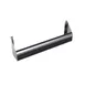Krowne RS-48 48"W Stainless Steel Silver Series Single Speed Rail, Sound Deadened 1 image