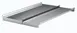Krowne SC24F Underbar Ice Bin Cover 24" Stainless Steel for Ice Bin Without Bottle Wells 1 image
