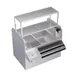 Krowne KRPT-54ARP-10 54" Pass-Thru Combo Underbar Ice Bin/Cocktail Station w/ 10 Circuit - Right 1 image